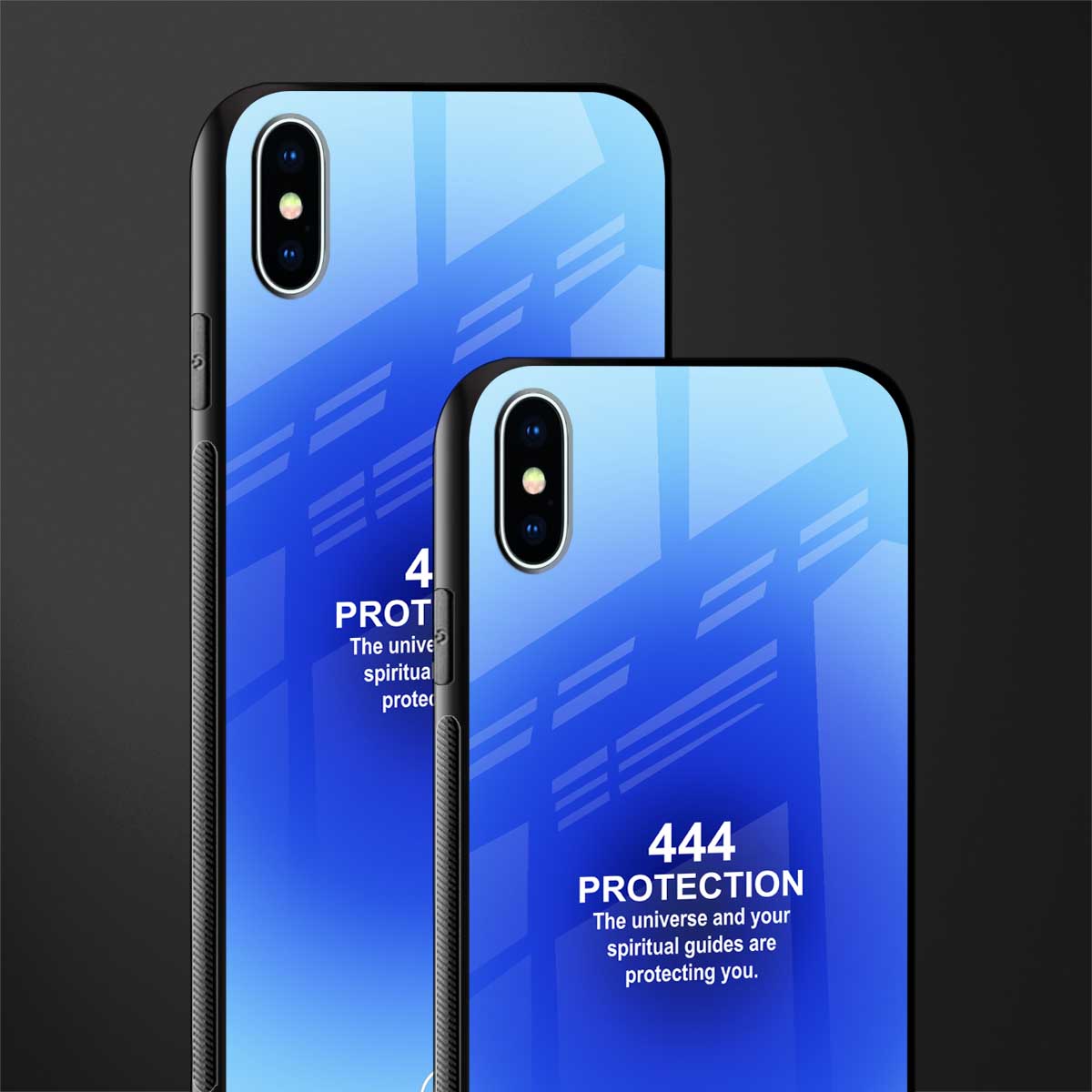 444 protection glass case for iphone xs max image-2