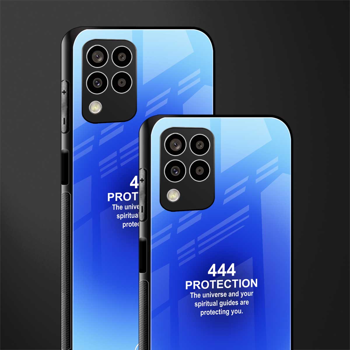 444 protection back phone cover | glass case for samsung galaxy m33 5g