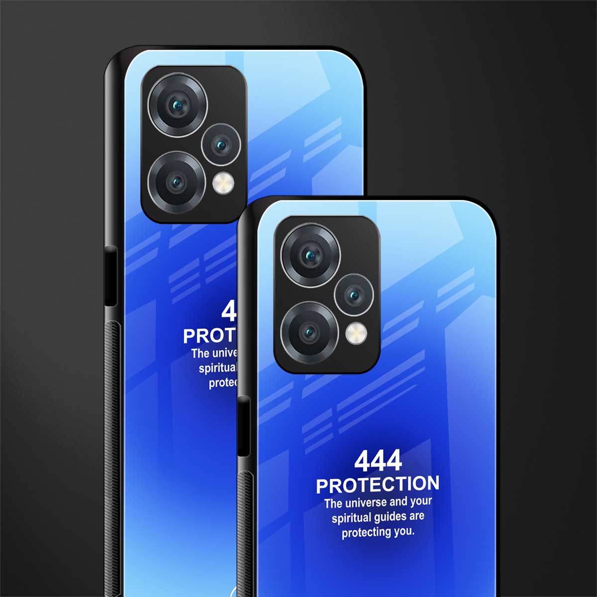 444 protection back phone cover | glass case for oneplus nord ce 2 lite 5g