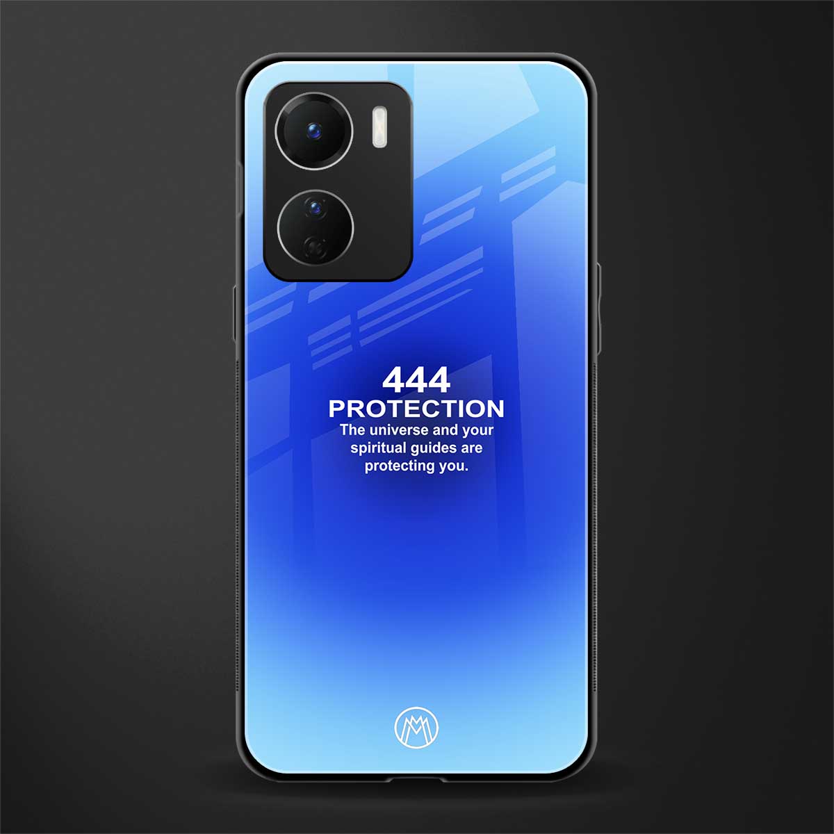 444 protection back phone cover | glass case for vivo y16