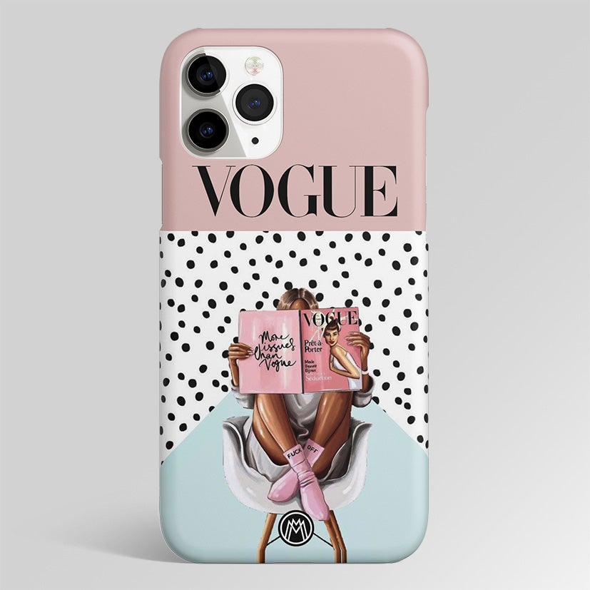 Vogue Queen Matte Case Phone Cover
