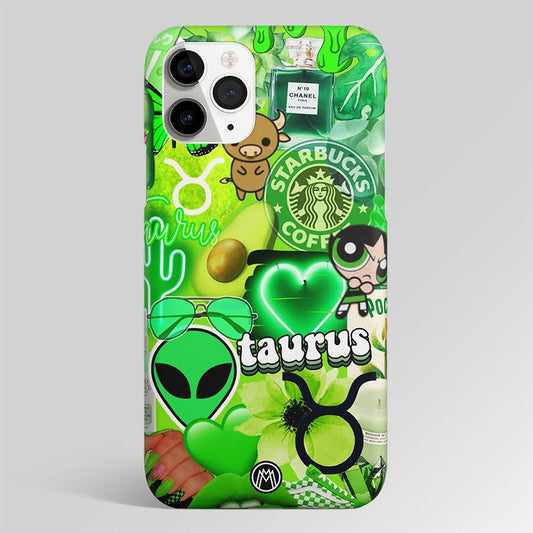 Taurus Aesthetic Collage Matte Case Phone Cover
