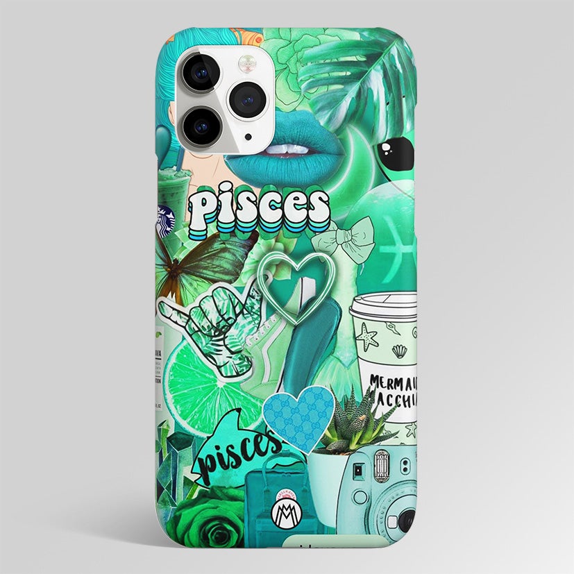 Pisces Aesthetic Collage Matte Case Phone Cover