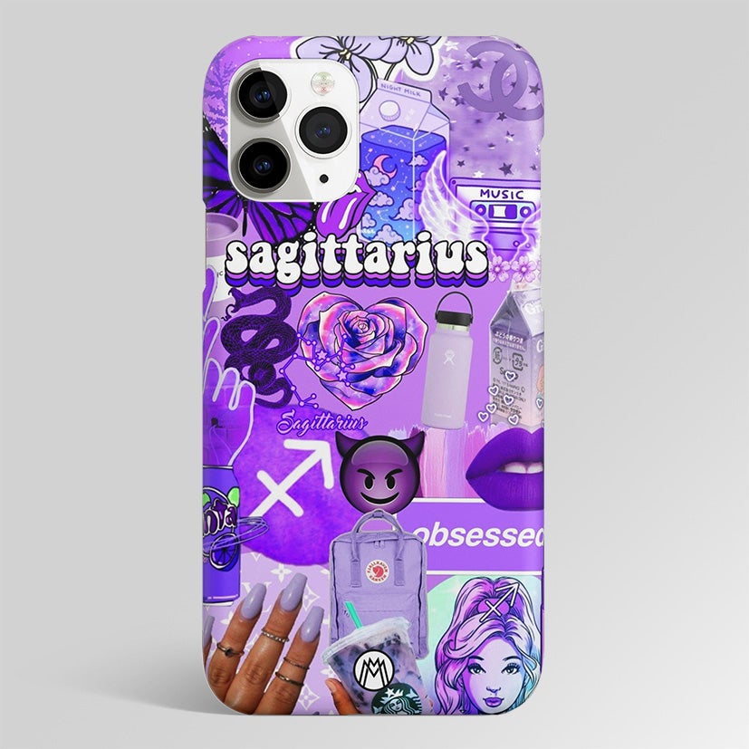 Sagittarius Aesthetic Collage Matte Case Phone Cover