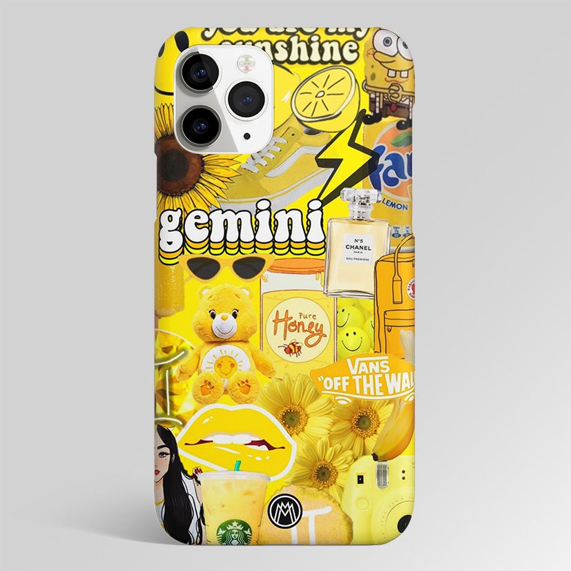 Gemini Aesthetic Collage Matte Case Phone Cover