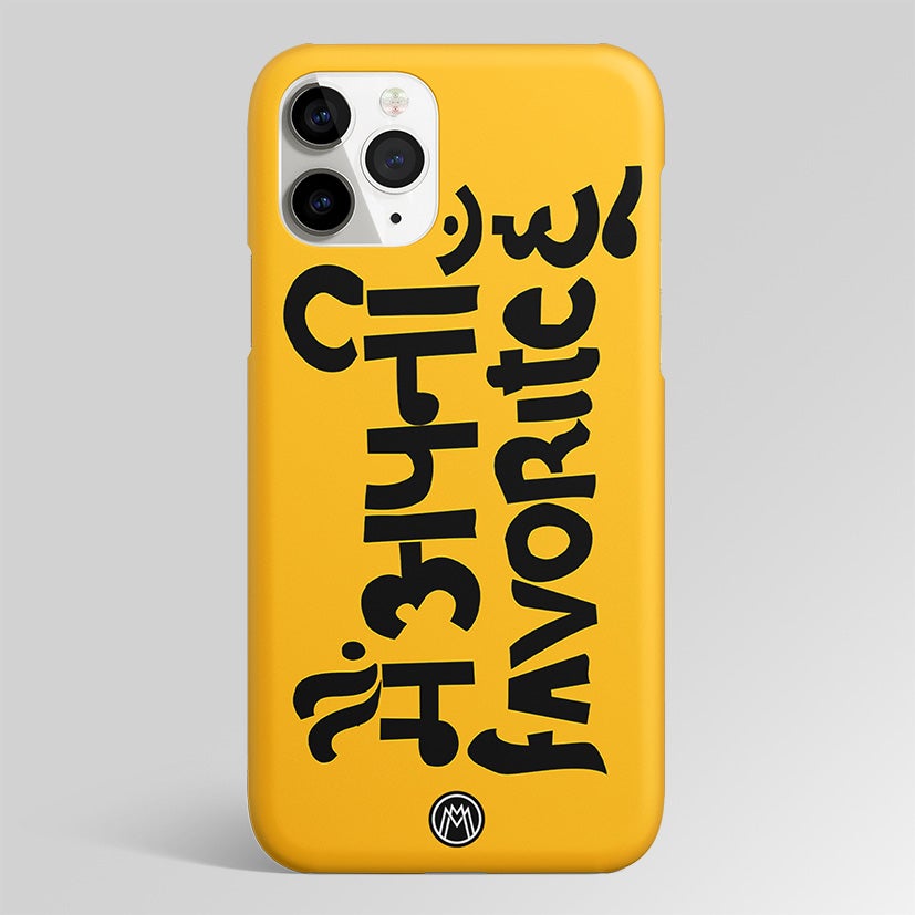 Mai Apni Favourite Hoon Matte Case Phone Cover