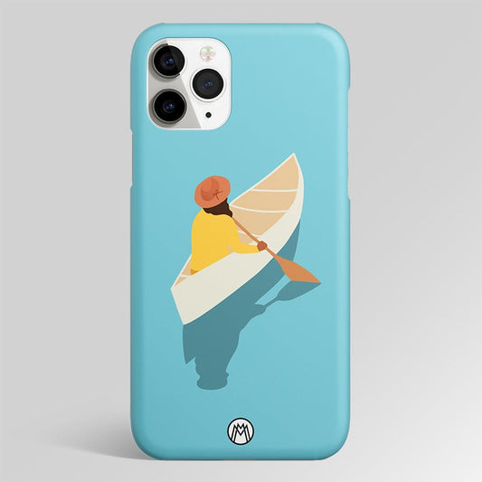 Boat Girl Matte Case Phone Cover