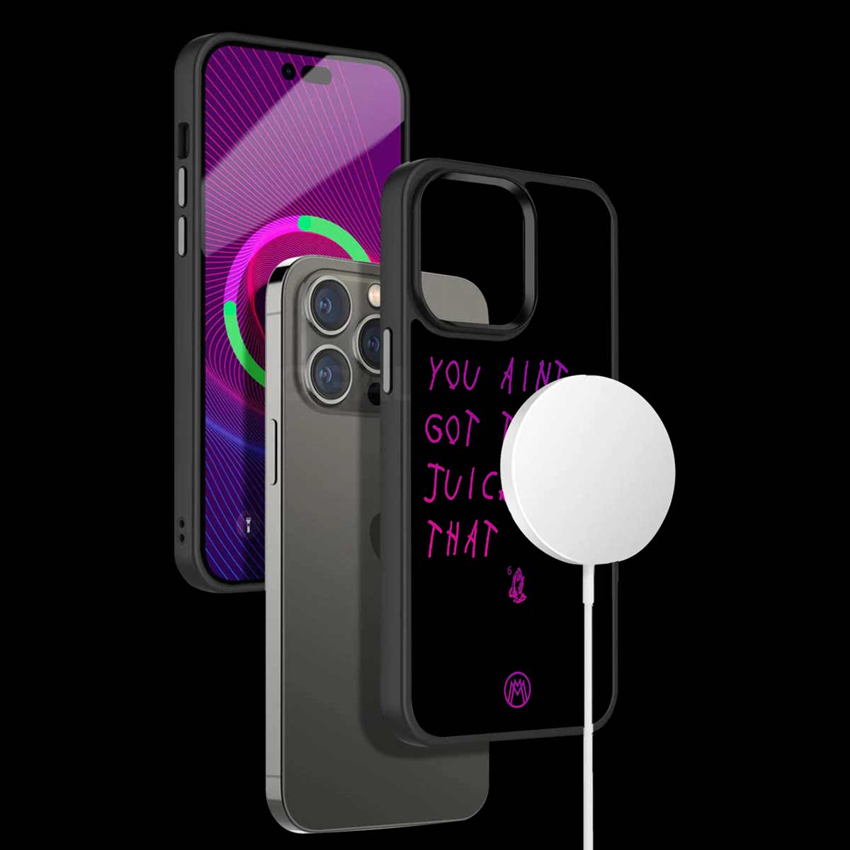 Ain't Got The Juice Black Edition Phone Cover | MagSafe Case