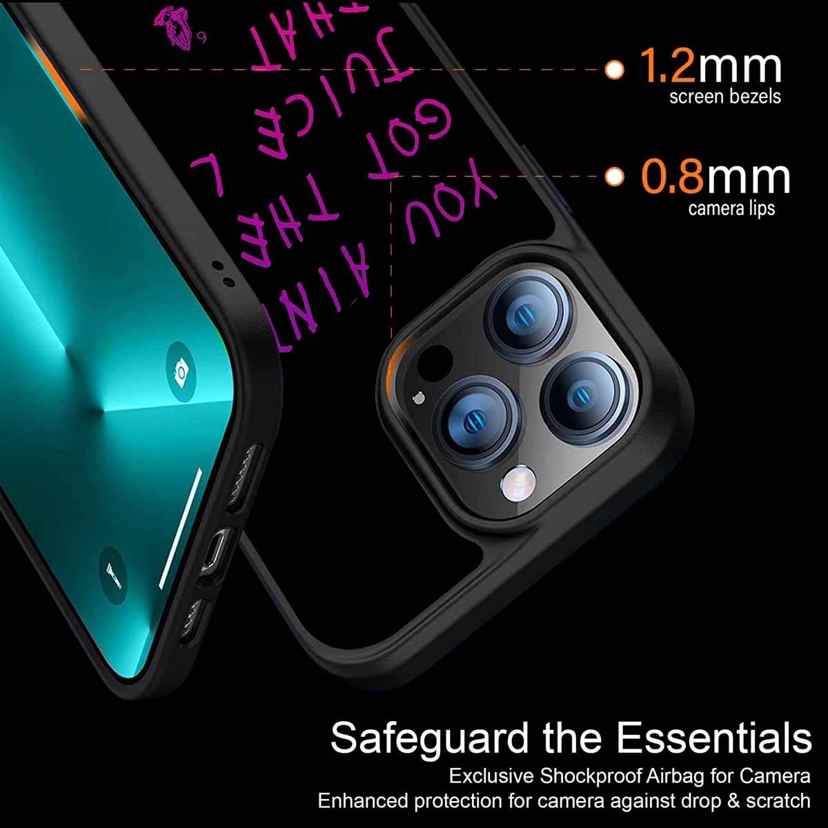 Ain't Got The Juice Black Edition Phone Cover | MagSafe Case