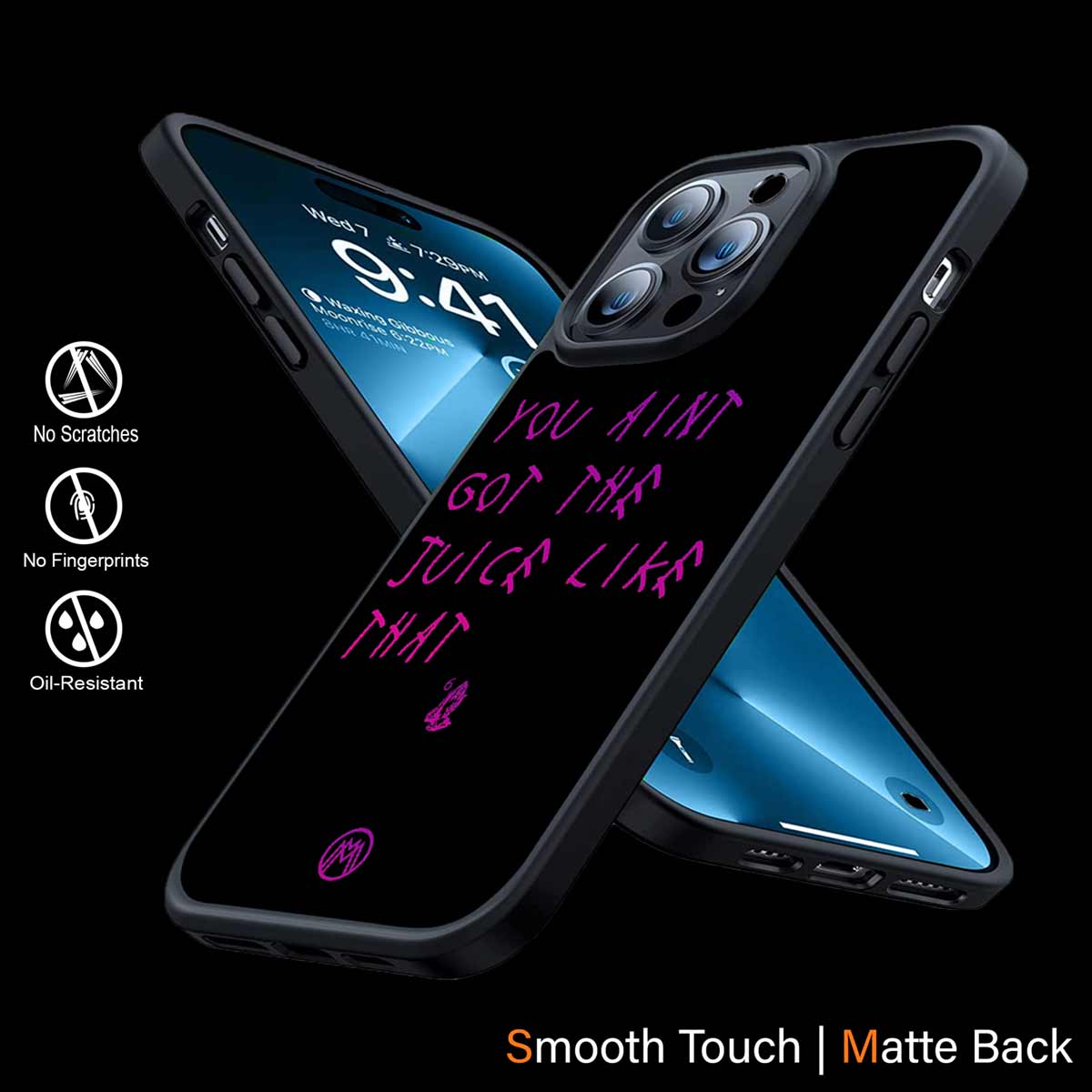 Ain't Got The Juice Black Edition Phone Cover | MagSafe Case