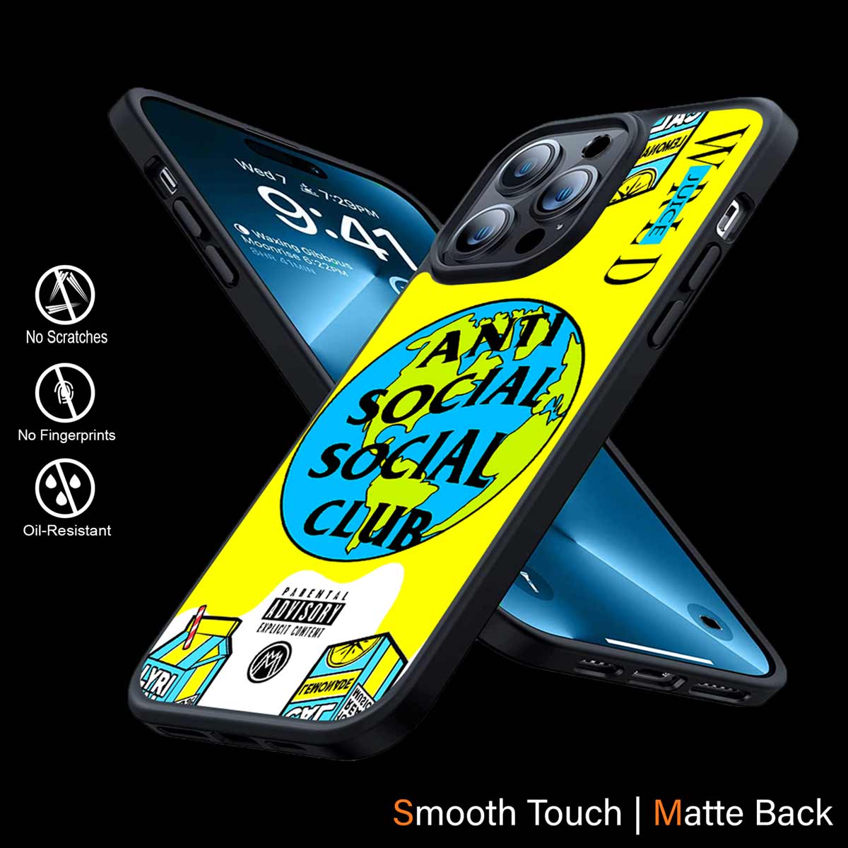Anti Social Social Club X Juice Wrld Phone Cover | MagSafe Case