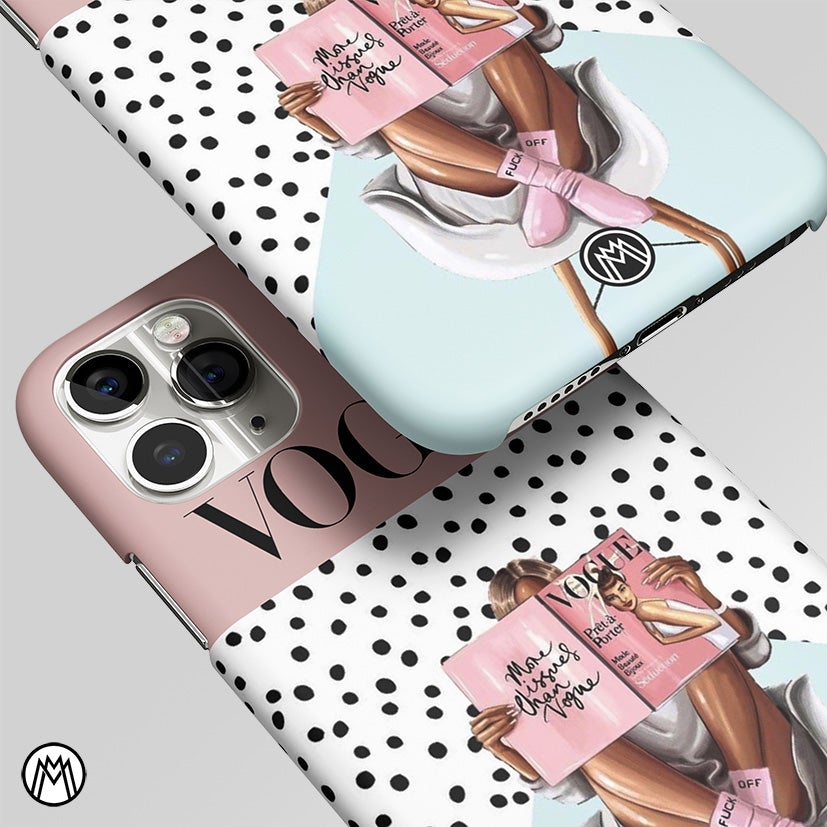 Vogue Queen Matte Case Phone Cover
