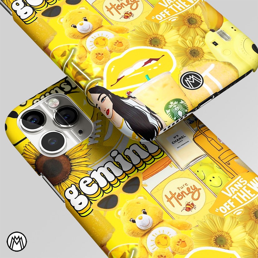 Gemini Aesthetic Collage Matte Case Phone Cover