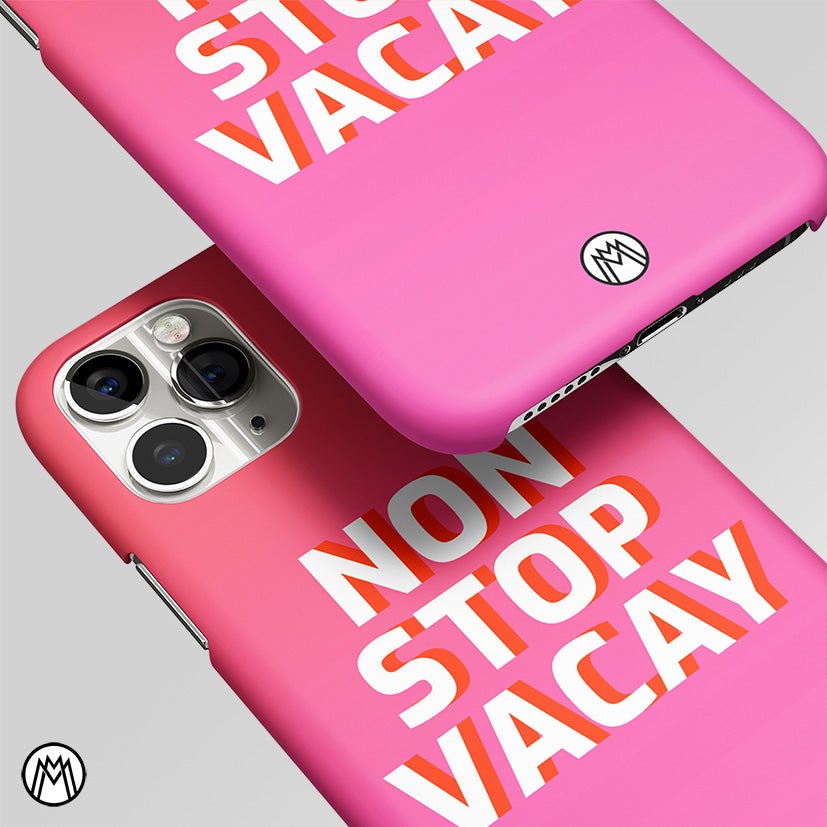 Non Stop Vacay Matte Case Phone Cover