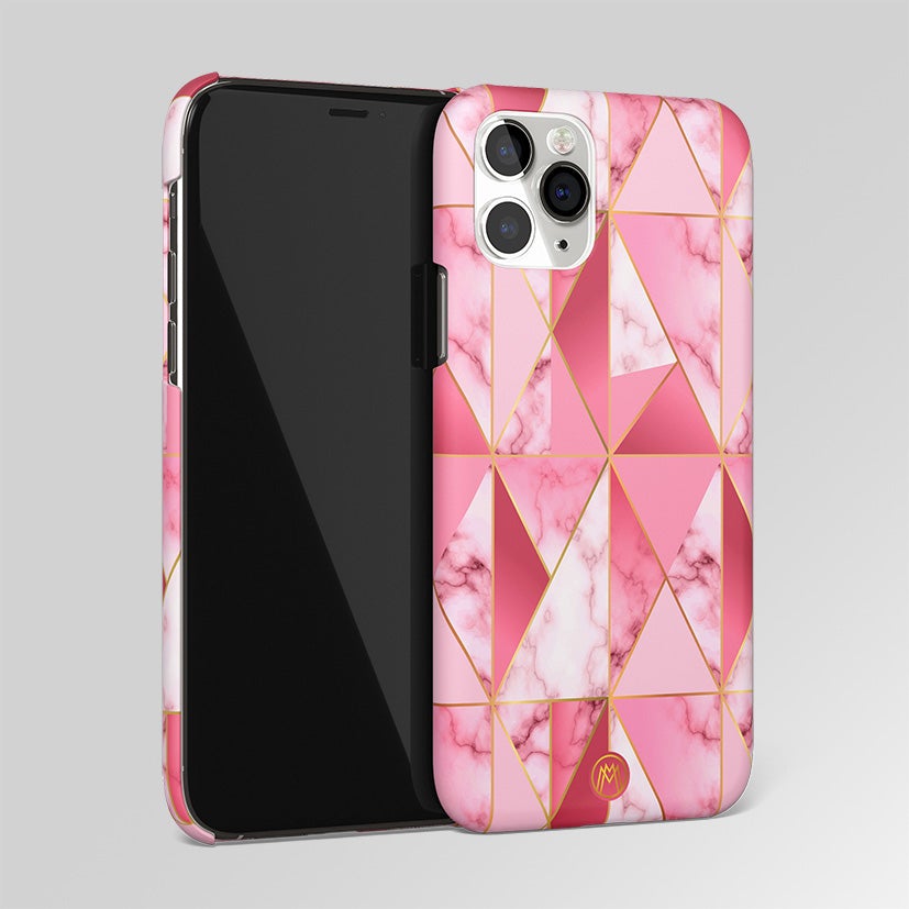 Magical Pink Marble Matte Case Phone Cover