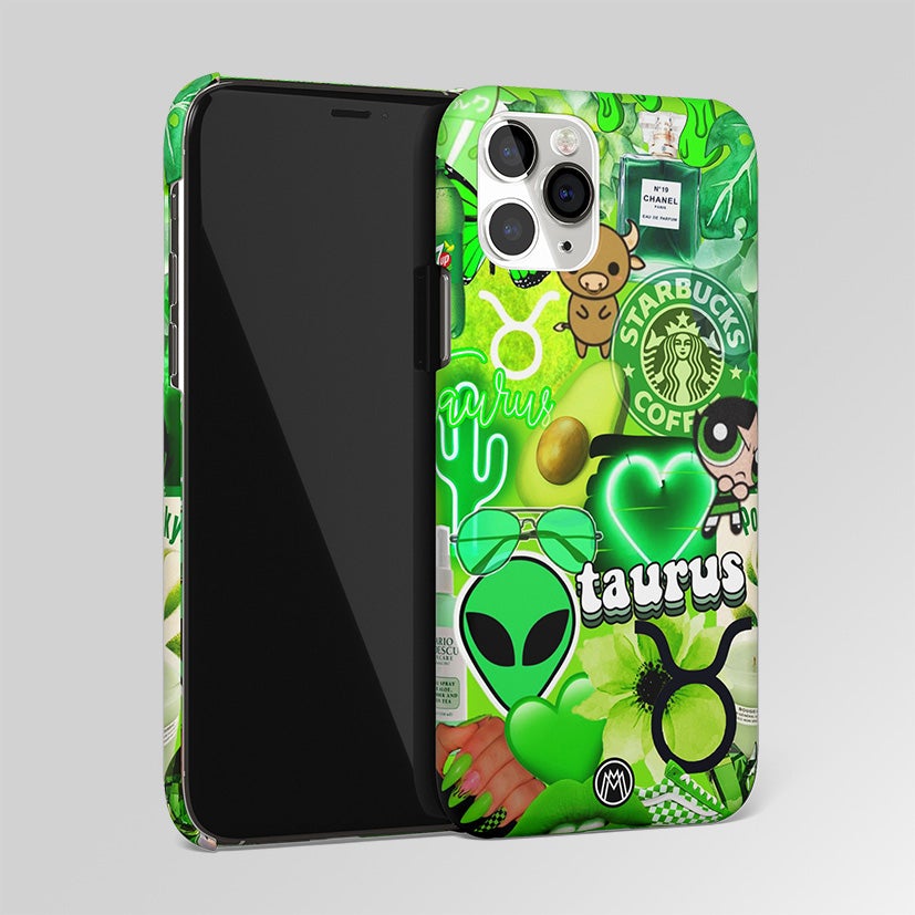 Taurus Aesthetic Collage Matte Case Phone Cover
