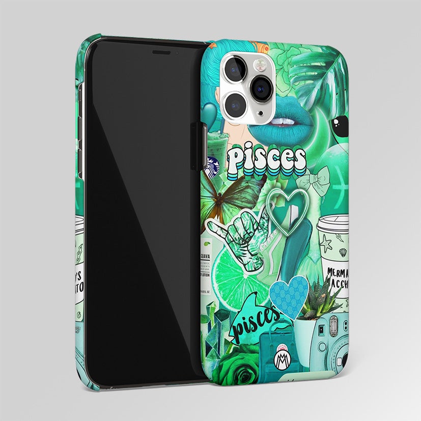 Pisces Aesthetic Collage Matte Case Phone Cover