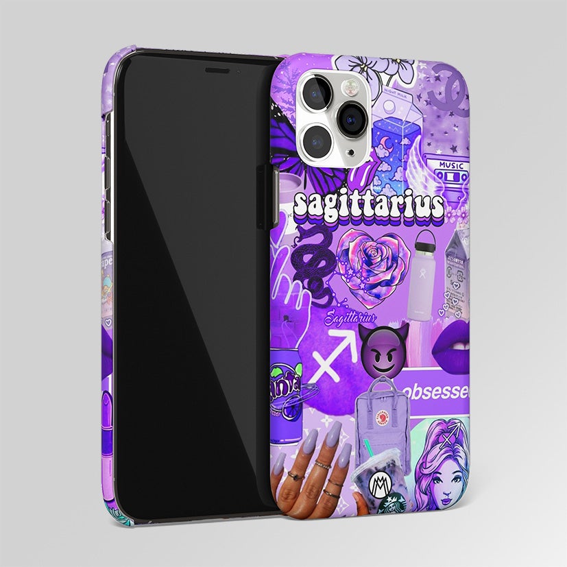 Sagittarius Aesthetic Collage Matte Case Phone Cover