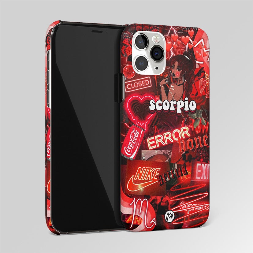 Scorpio Aesthetic Collage Matte Case Phone Cover