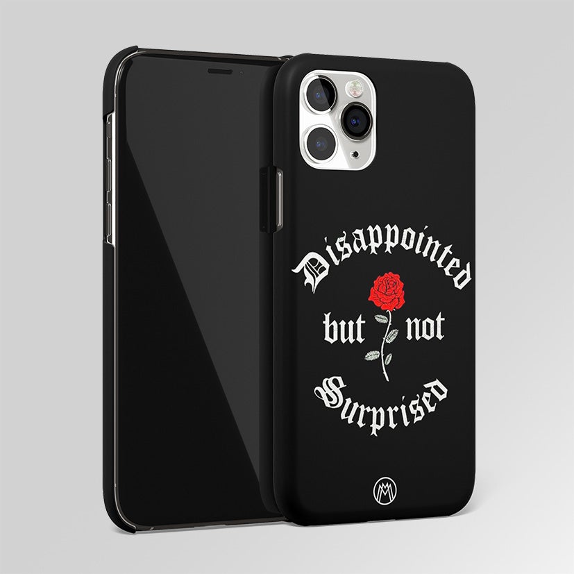 Disappointed But Not Surprised Quote Aesthetic Matte Case Phone Cover