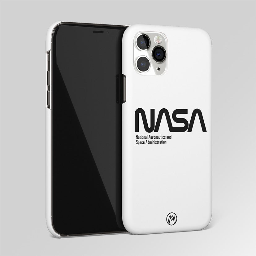 Nasa White Matte Case Phone Cover