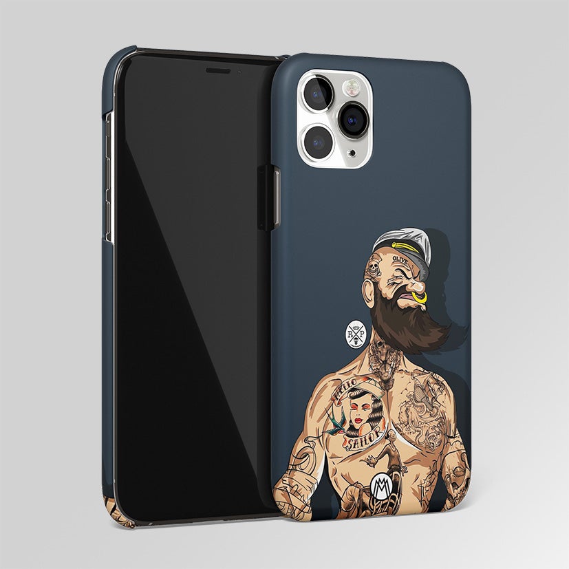 Pugnacious Popoye Matte Case Phone Cover