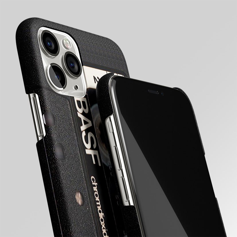 Vintage Cassette White Matte Case Phone Cover