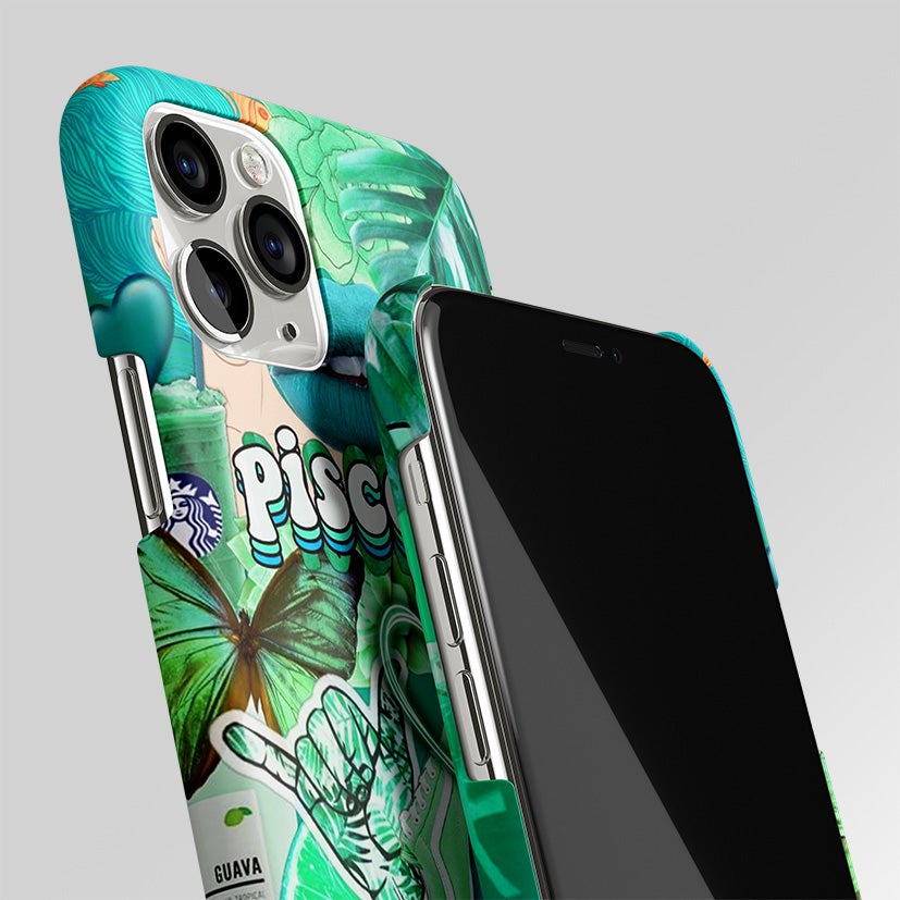 Pisces Aesthetic Collage Matte Case Phone Cover