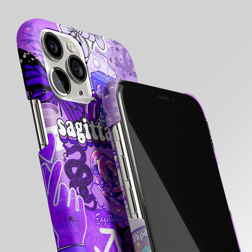 Sagittarius Aesthetic Collage Matte Case Phone Cover