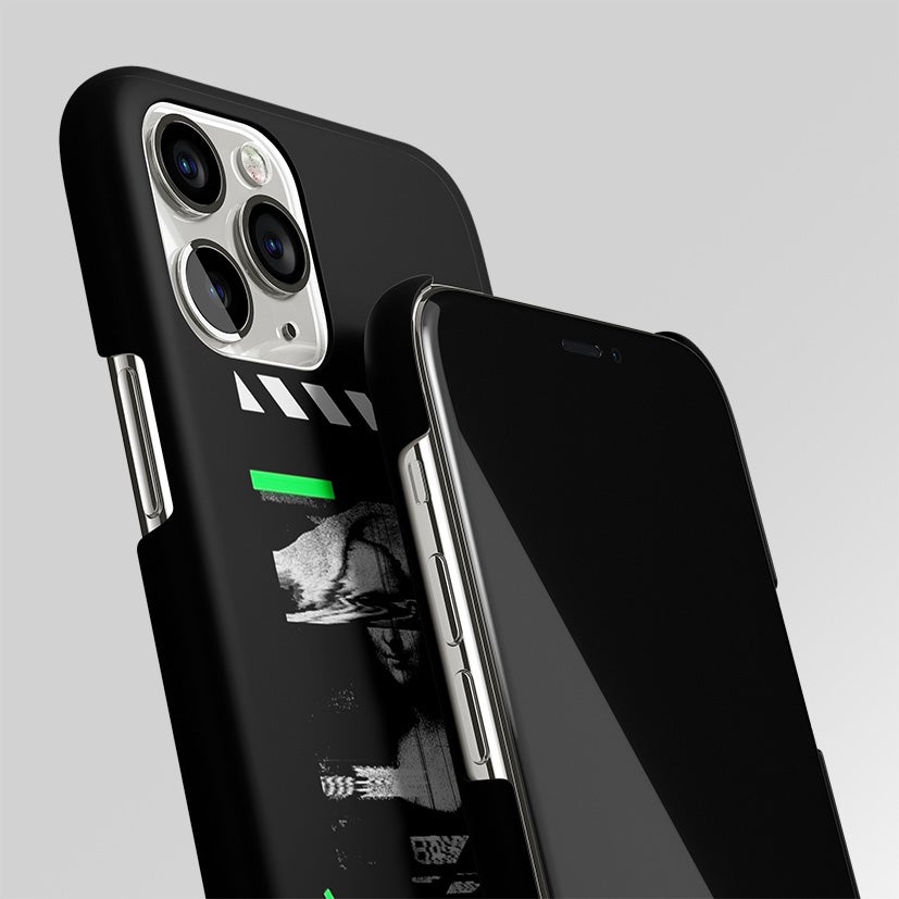 Designer Mona Lisa Black Matte Case Phone Cover