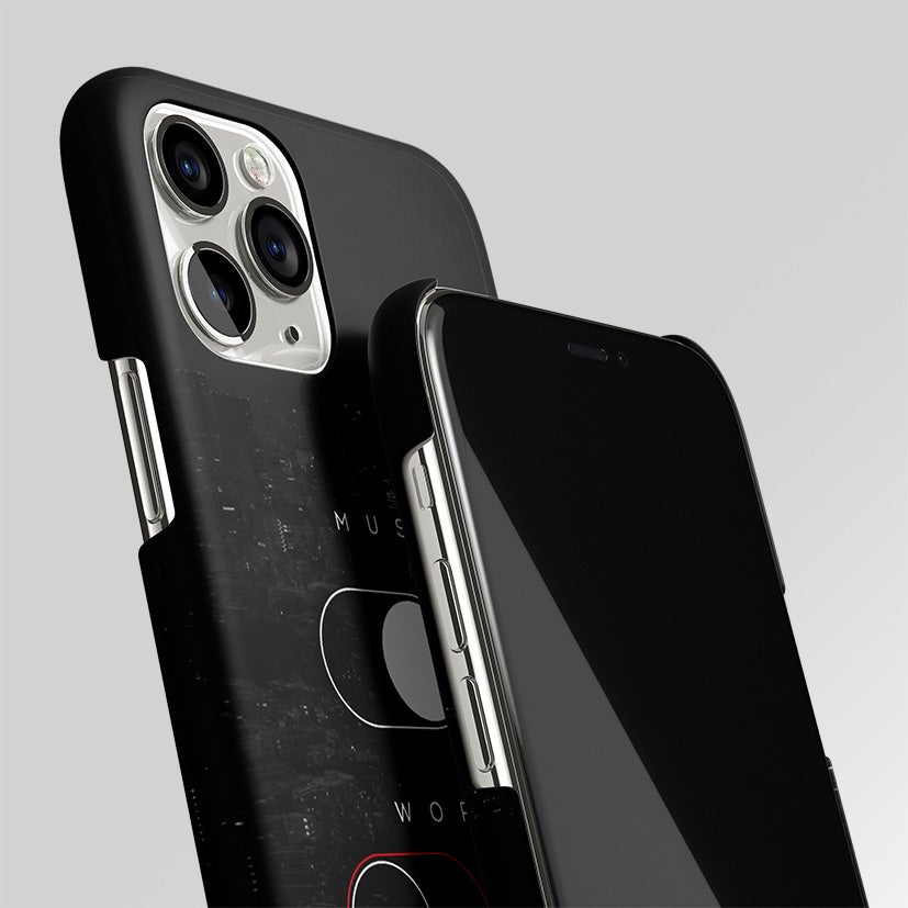 Music On World Off Music Matte Case Phone Cover