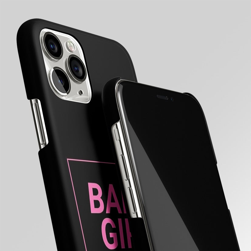 Baby Girl Quote Pink Matte Case Phone Cover