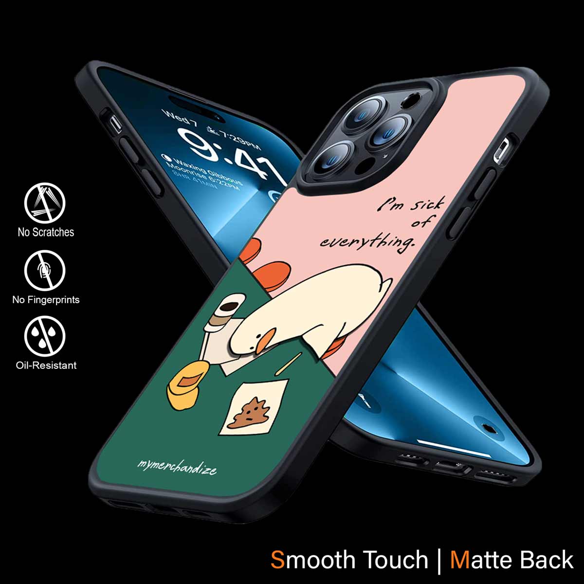 I'm Sick Of Everything Phone Cover | MagSafe Case