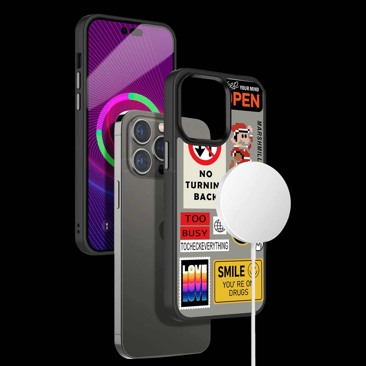 Keep Your Mind Open Phone Cover | MagSafe Case