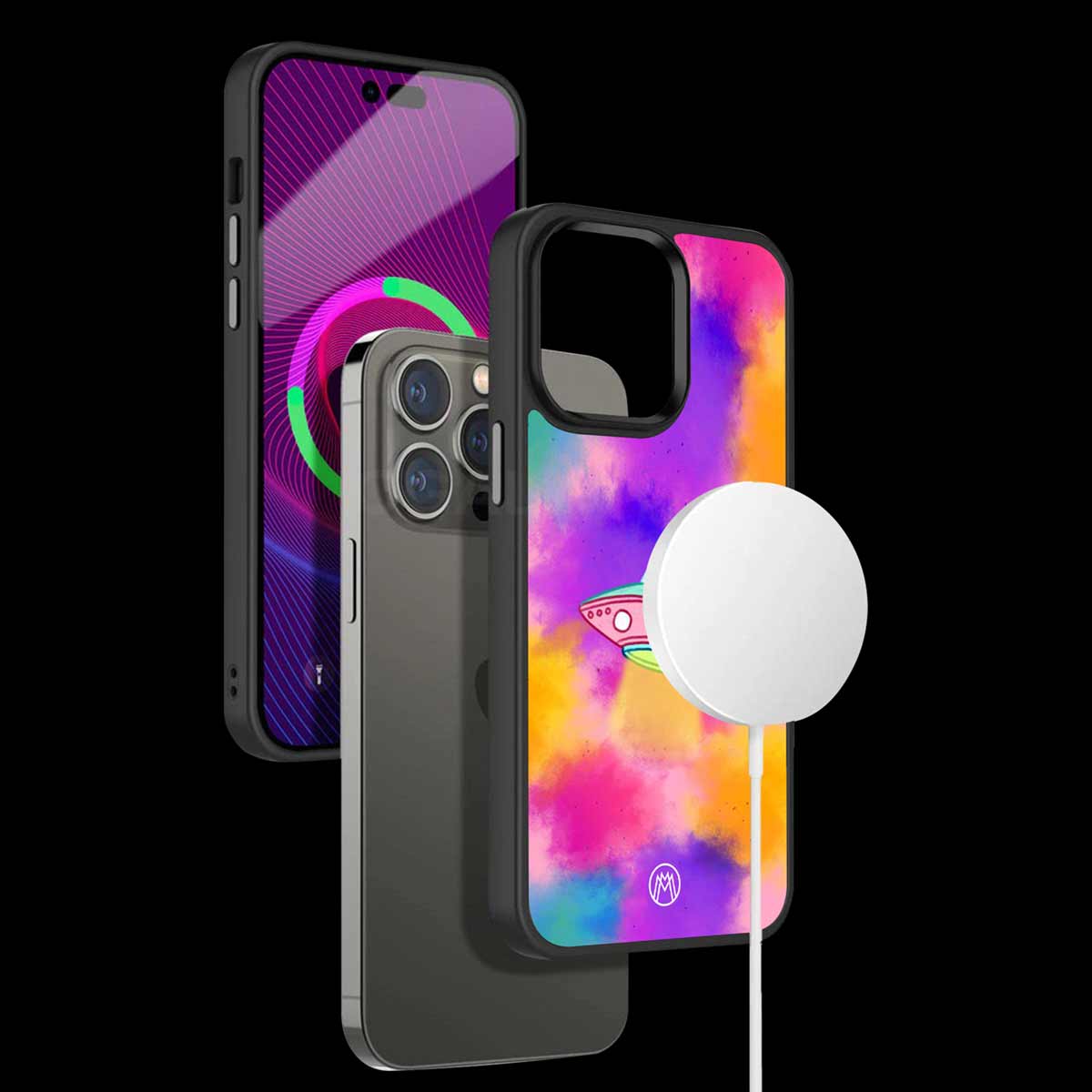 Lil Colourful Alien Phone Cover | MagSafe Case