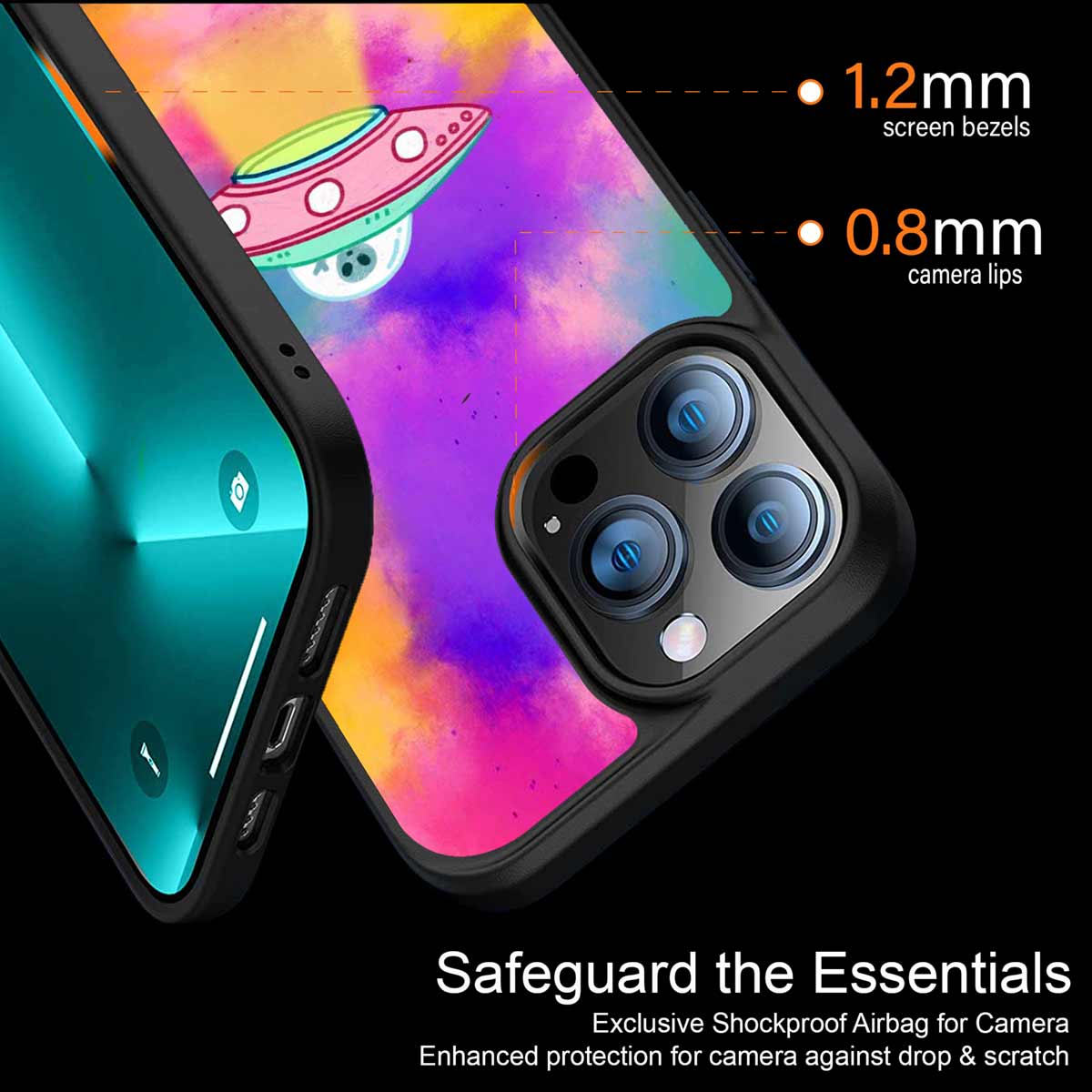 Lil Colourful Alien Phone Cover | MagSafe Case
