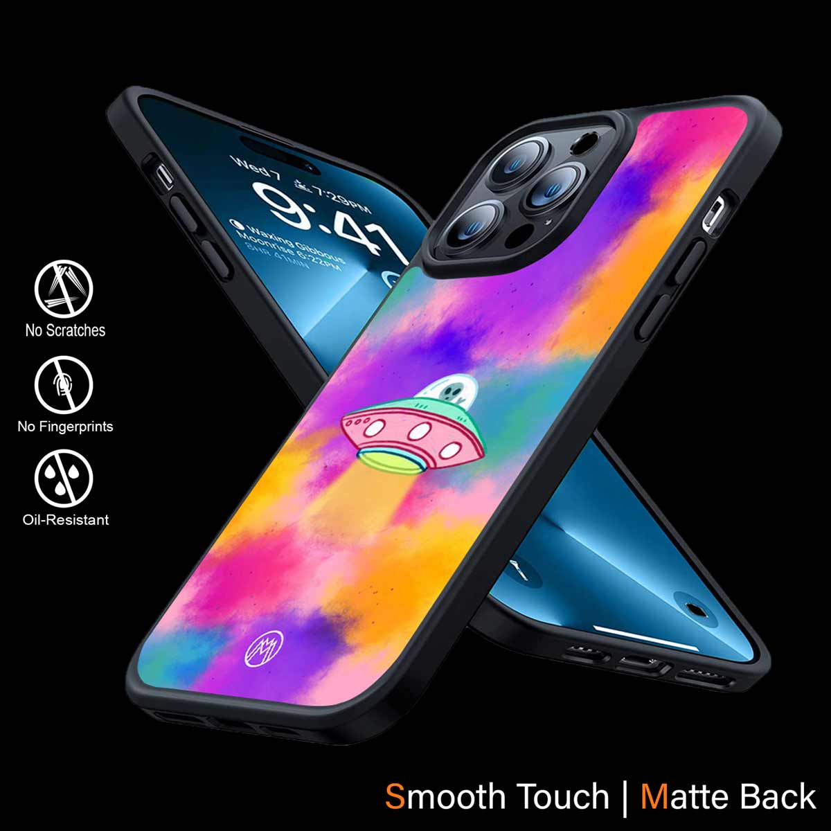 Lil Colourful Alien Phone Cover | MagSafe Case