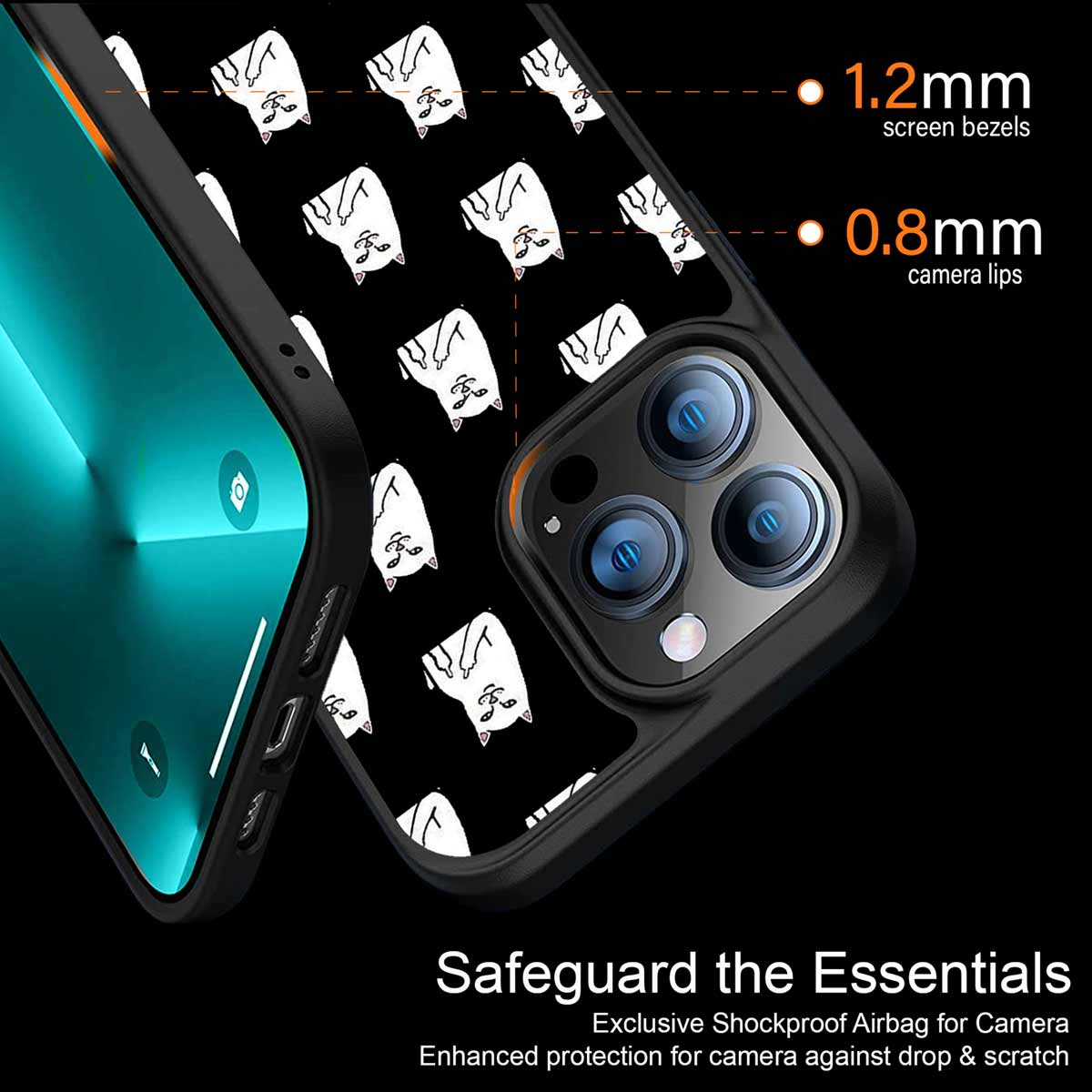 Middle Finger Cat Meme Phone Cover | MagSafe Case