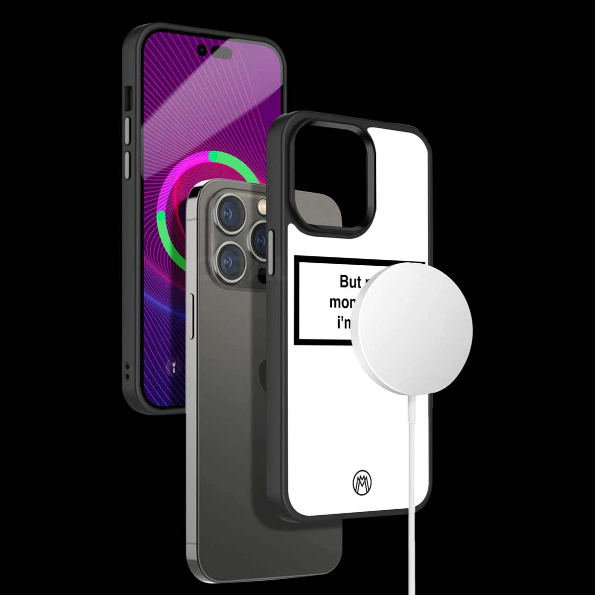 Mom Says I'm Cool White Phone Cover | MagSafe Case