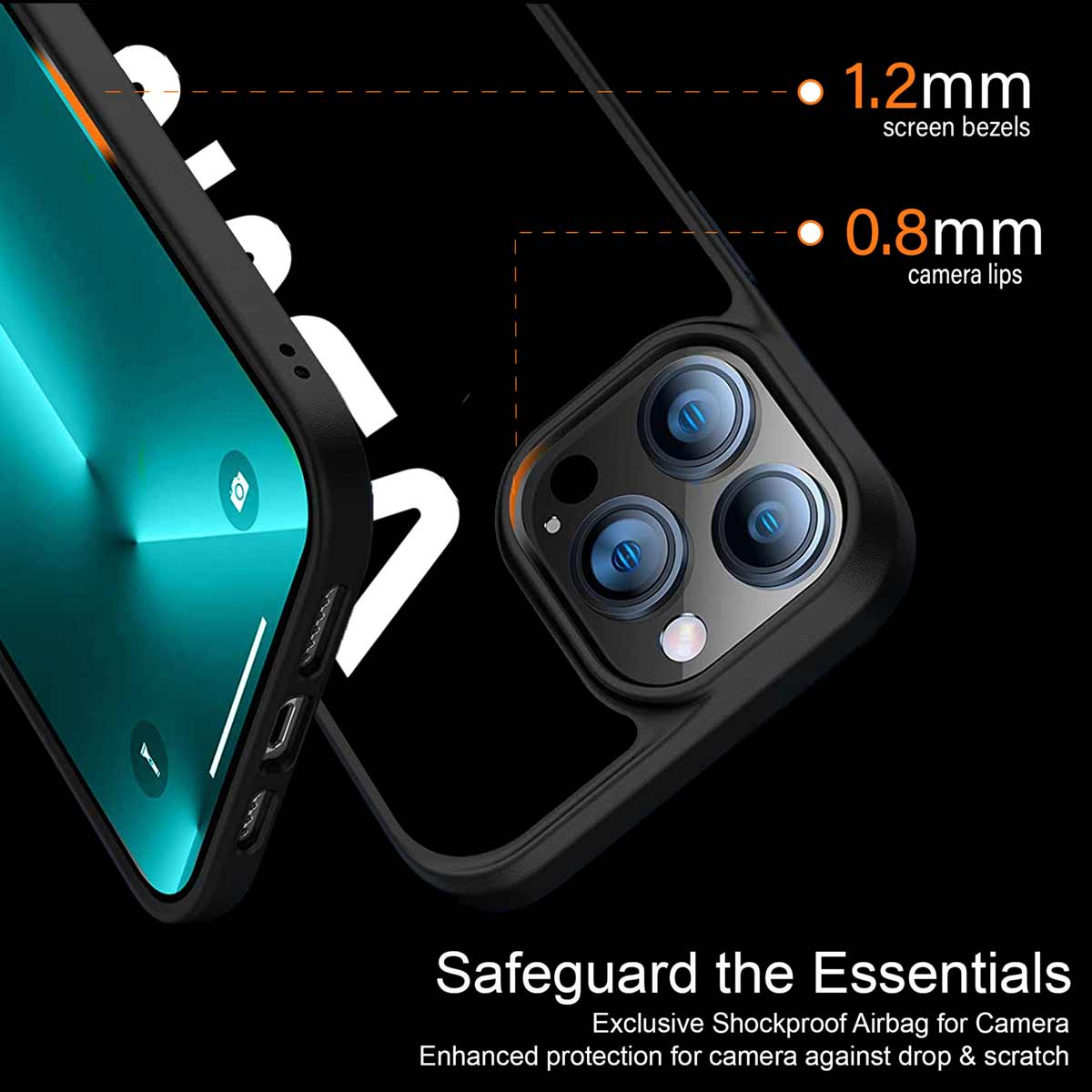 Nasa Black Phone Cover | MagSafe Case