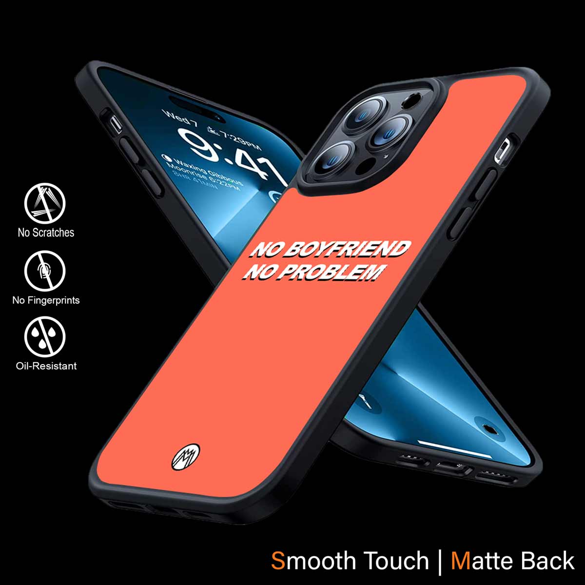 No Boyfriend No Problem Phone Cover | MagSafe Case