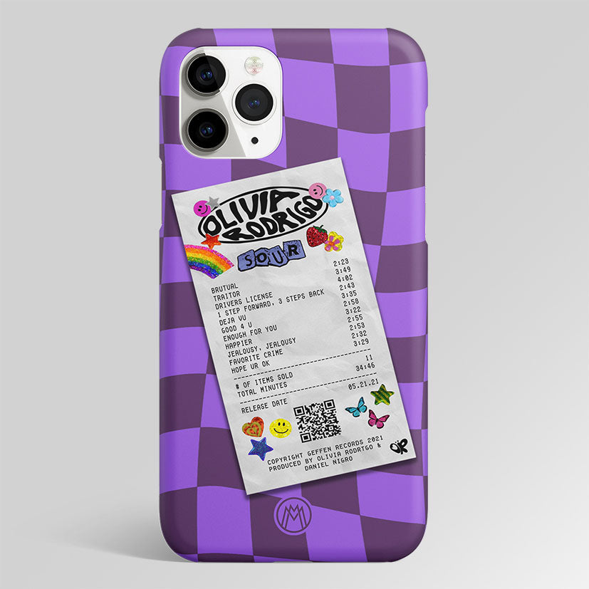 Olivia Rodrigo Back Cover Phone Case Mymerchandize Olivia Rodrigo Back Cover Phone Case Mymerchandize
