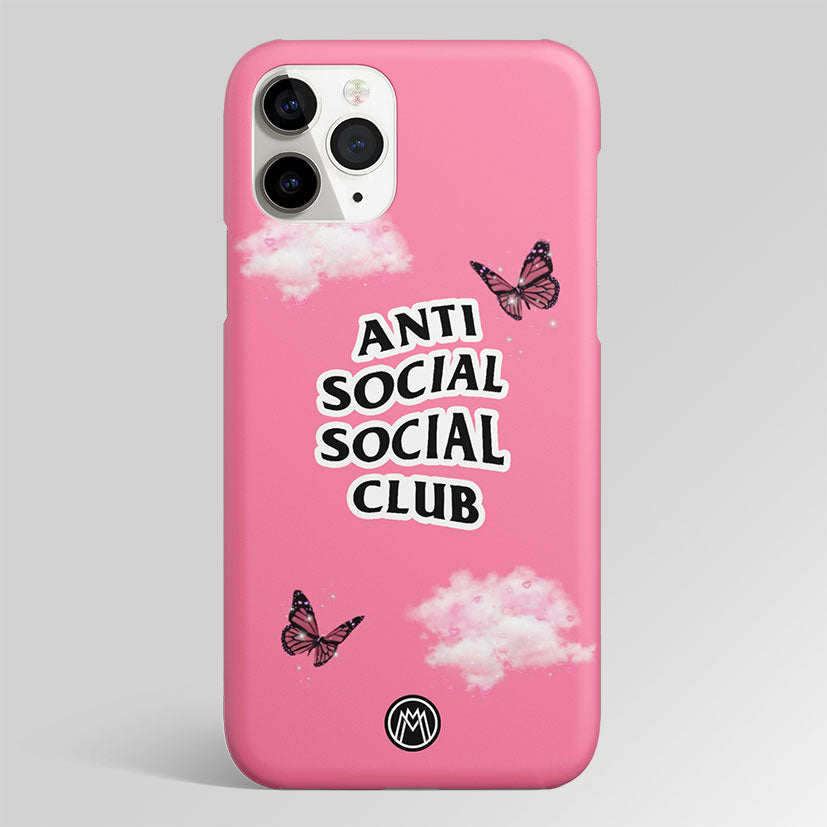 Anti Social Social Club Pink Edition Back Cover Phone Case