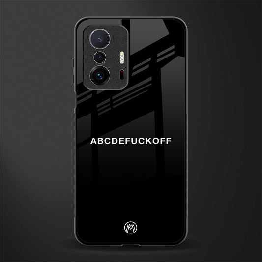 abcdefuckoff glass case for mi 11t pro 5g image
