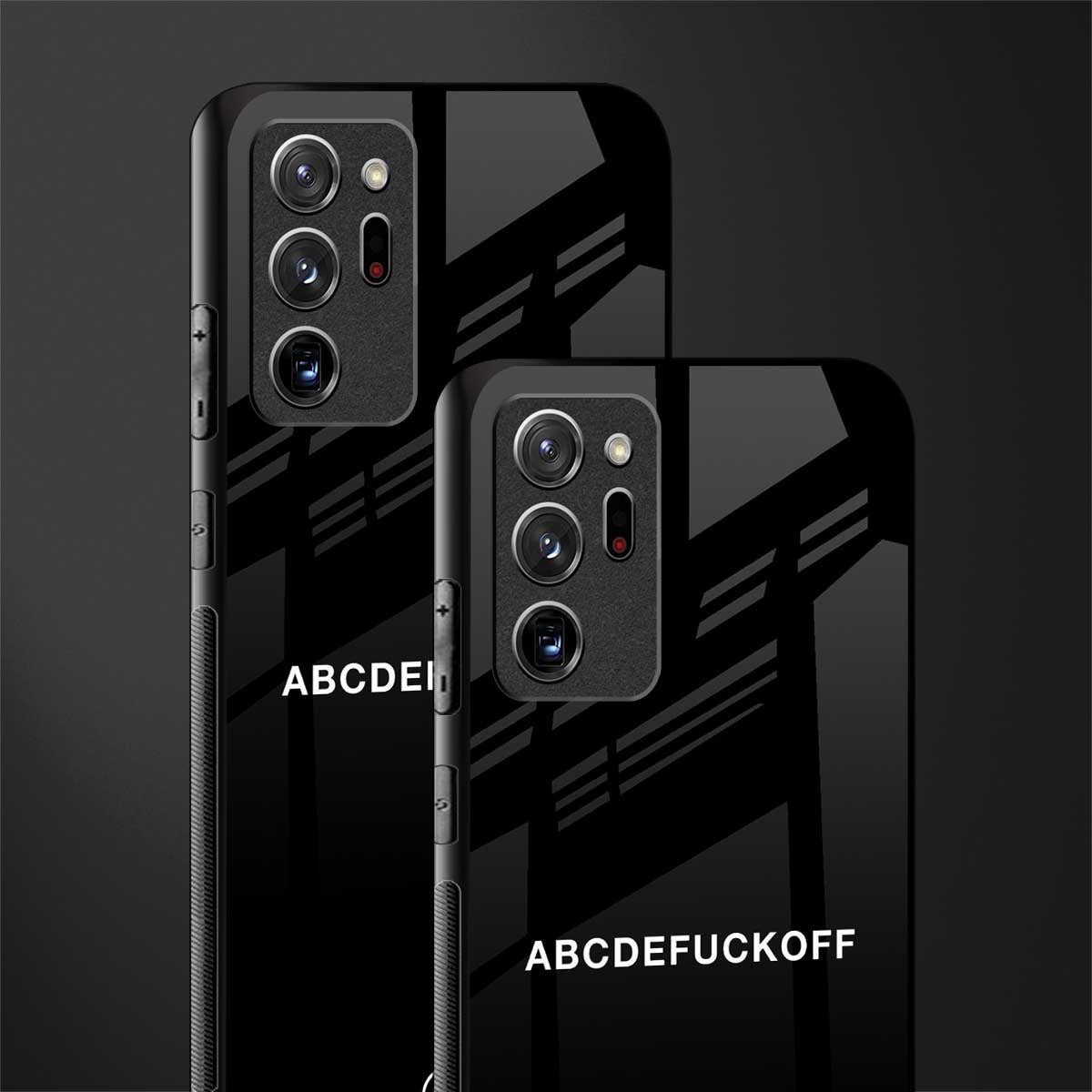 abcdefuckoff glass case for samsung galaxy note 20 ultra 5g image-2