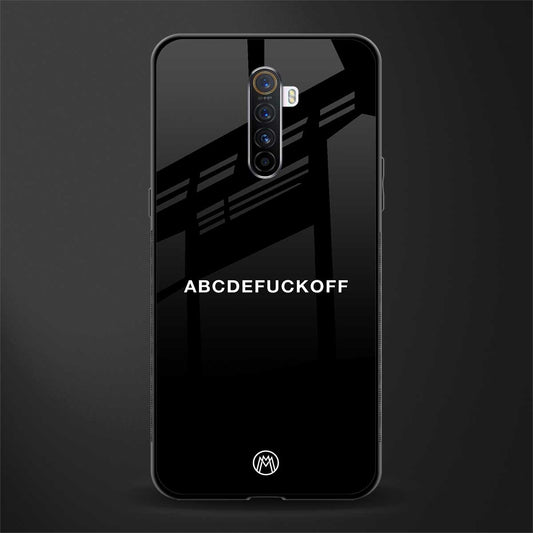 abcdefuckoff glass case for realme x2 pro image