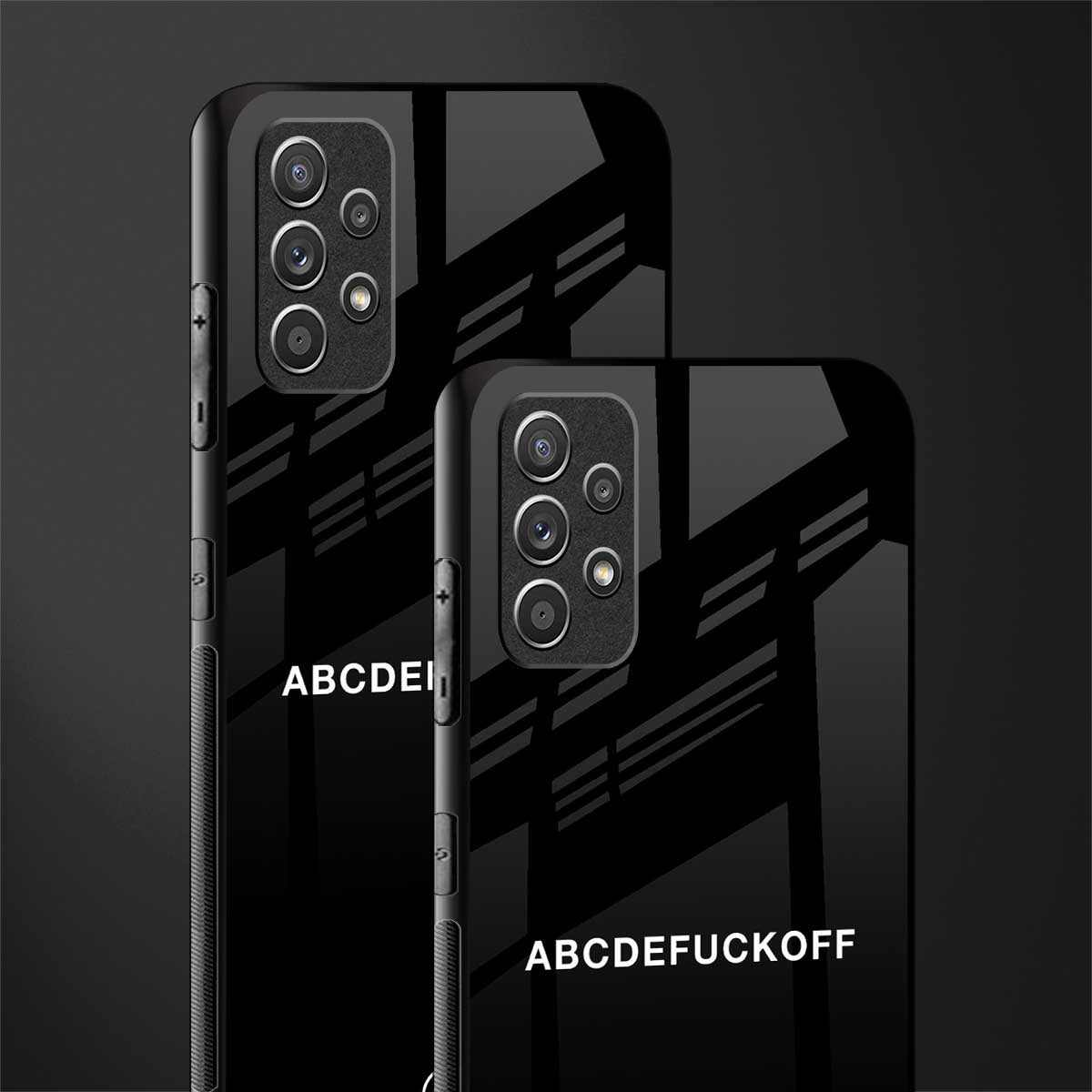 abcdefuckoff glass case for samsung galaxy a32 4g image-2