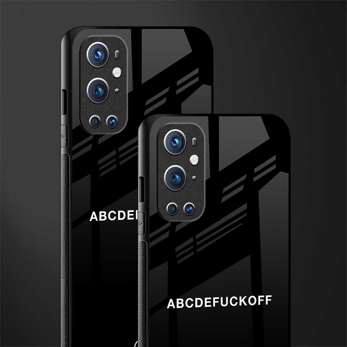 abcdefuckoff glass case for oneplus 9 pro image-2