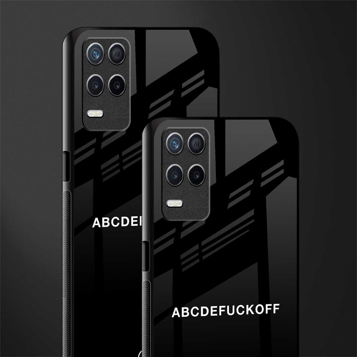 abcdefuckoff glass case for realme 8 5g image-2