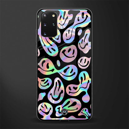 acid smiles chromatic edition glass case for samsung galaxy s20 plus image